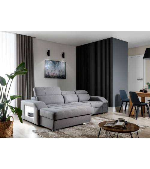 Sofá rinconera convertible TULON 275 x 173 cm