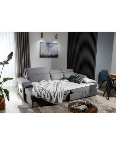 Divano angolare convertibile TULON 275 x 173 cm