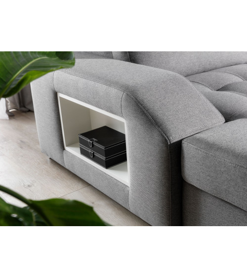 Canapé d'angle convertible TULON 275 x 173 cm