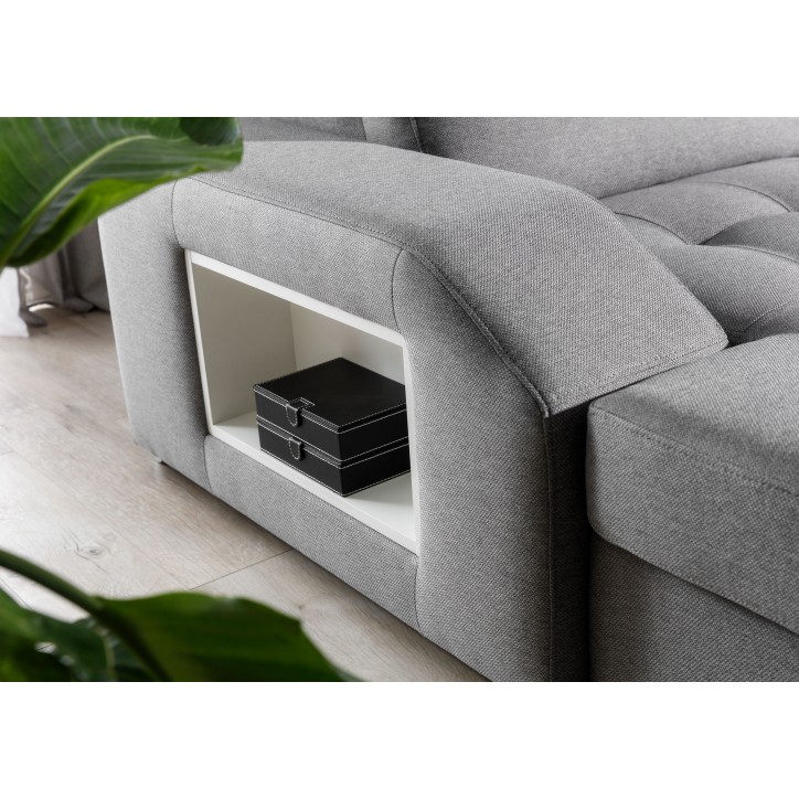 Canapé d'angle convertible TULON 275 x 173 cm