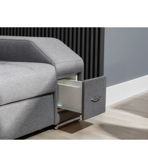 Canapé d'angle convertible TULON 275 x 173 cm