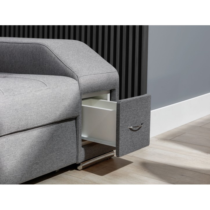 Canapé d'angle convertible TULON 275 x 173 cm