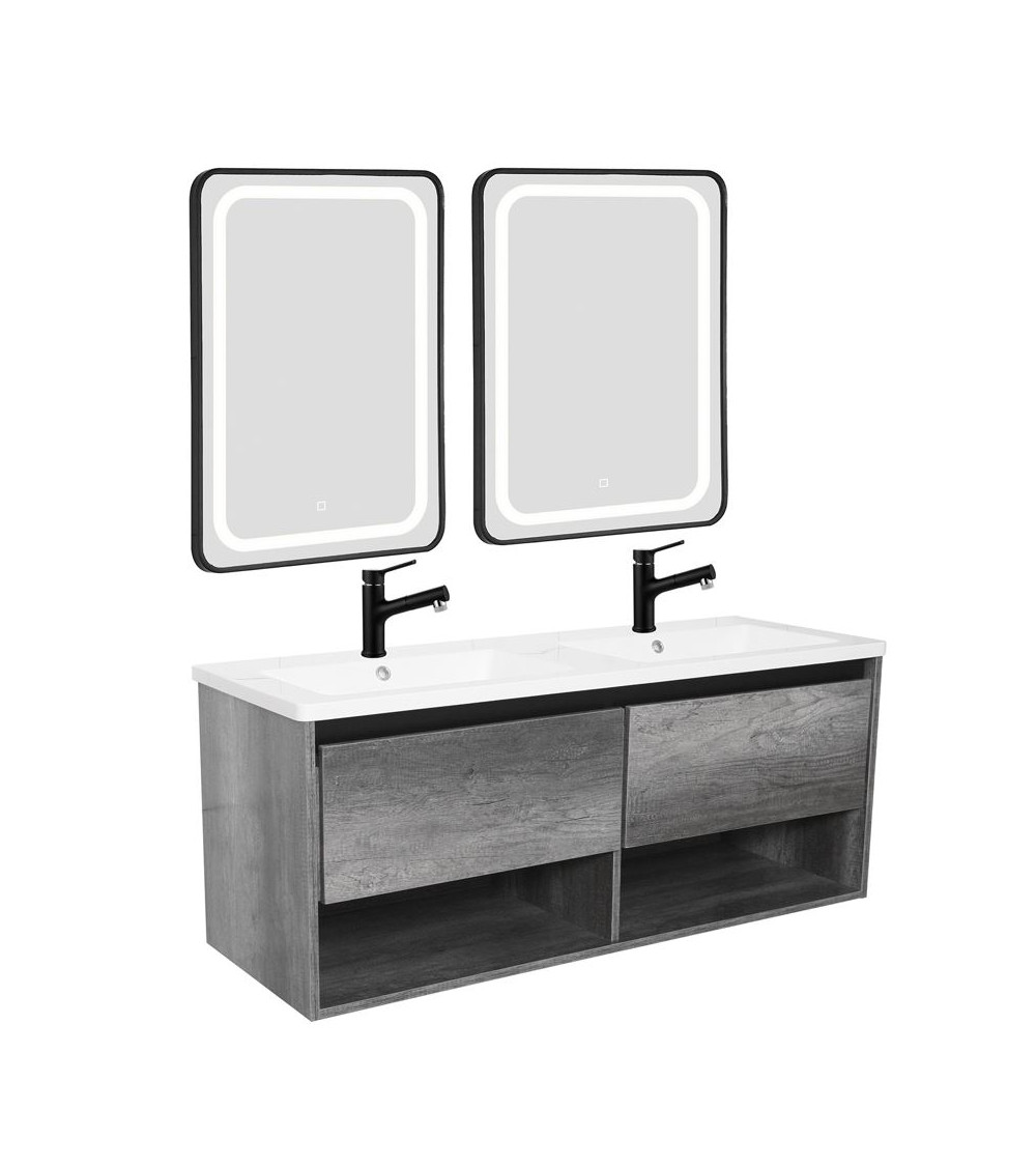 SOHO dubbele wastafel 120x 48x 46cm