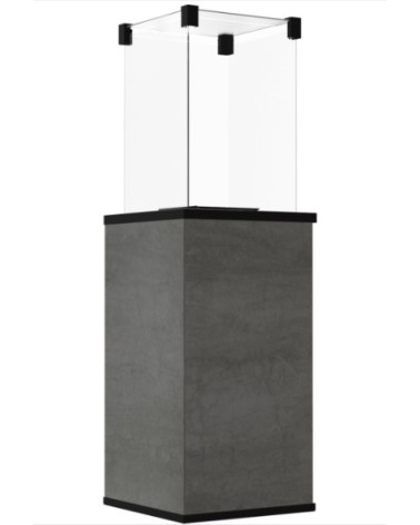 copy of bio-ethanol haard DELTA hoek links 120 cm