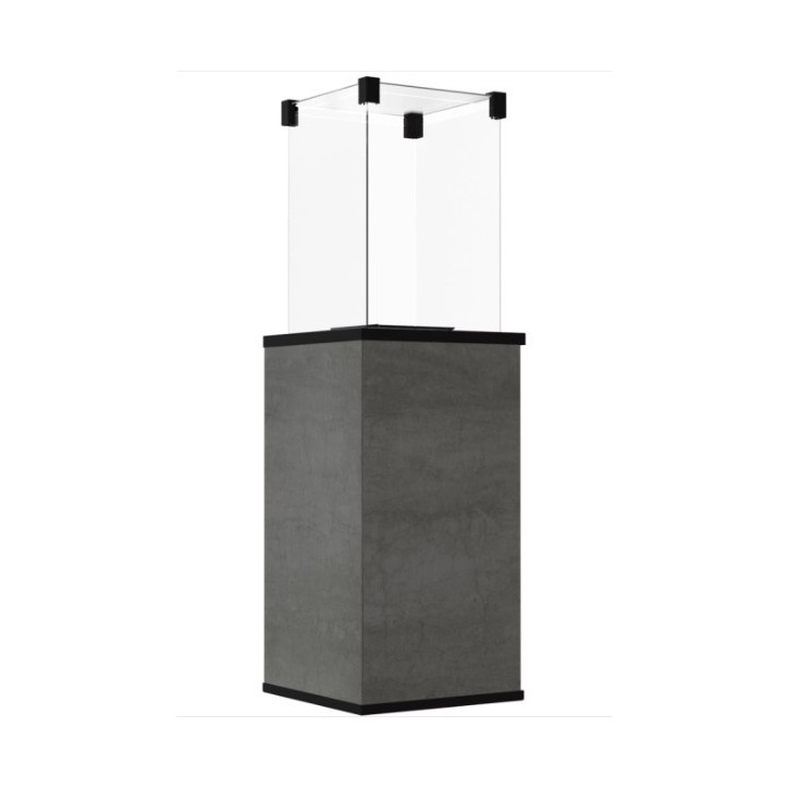 copy of bio-ethanol haard DELTA hoek links 120 cm