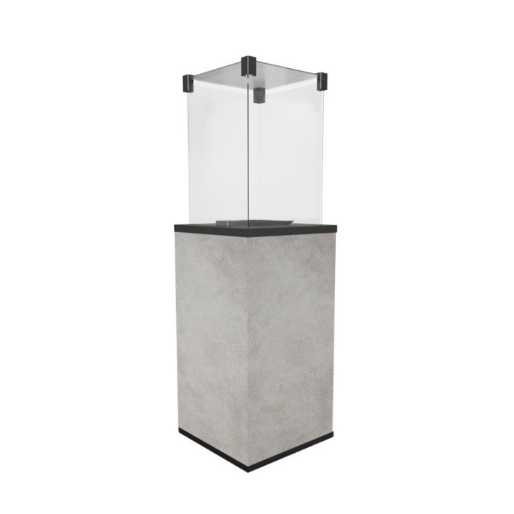 CHAUFFAGE EXTÉRIEUR GAZ PATIO MINI QUARZ OXIDE GRIGIO CONTRÔLE MANUEL 8,2 KW