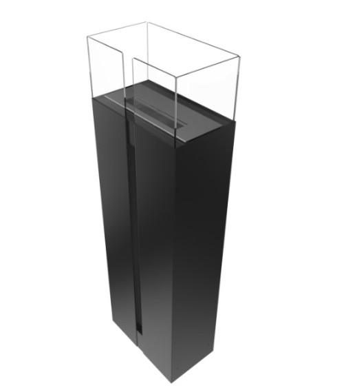 Bioetanolitakka DELTA vasen kulma 120 cm