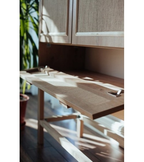 Armoire de rangement polyvalente MINIME 100 cm bois