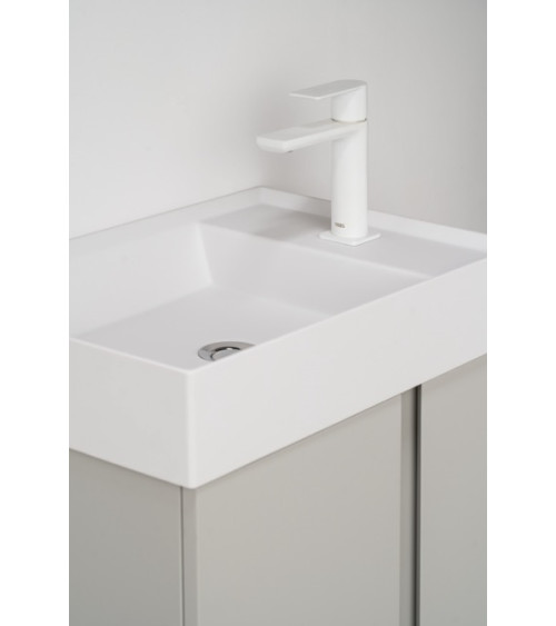 Mueble de baño + espejo + lavabo UNIQ 49 x 34,5 x 63 cm en varios colores