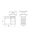 BARBECUE QUADRUM HORIZONTAL