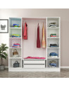 copy of Canapé d'angle convertible ZADEN 218x130 cm en plusieurs couleurs