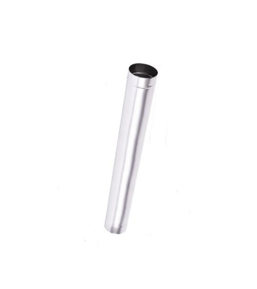 TUBE DROIT SIMPLE PAROI INOX 1 ML EP. 0.6MM Ø 100/120/130/150/160/180/200 mm