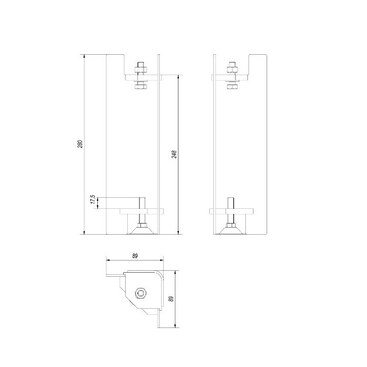 copy of Inzethaard ZUZIA ECO 12 BS DECO linker glas