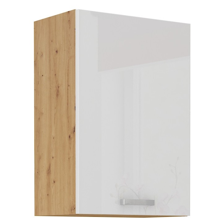 Set Cucina ARTISAN bianco lucido/rover