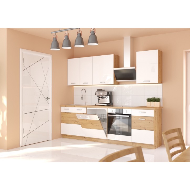 copy of Ensemble Cuisine NINA PREMIUM LINE vert 300 cm