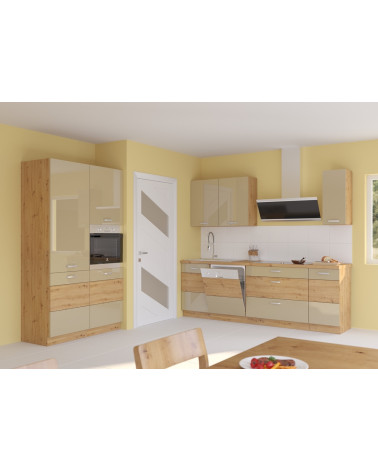 Ensemble Cuisine NINA PREMIUM LINE vert 300 cm