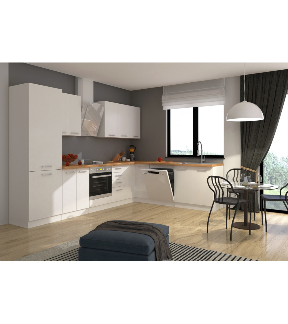 Ensemble Cuisine NINA PREMIUM LINE vert 300 cm