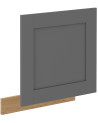 Set cucina ad angolo LUNA grigio e rovere 285x170 cm