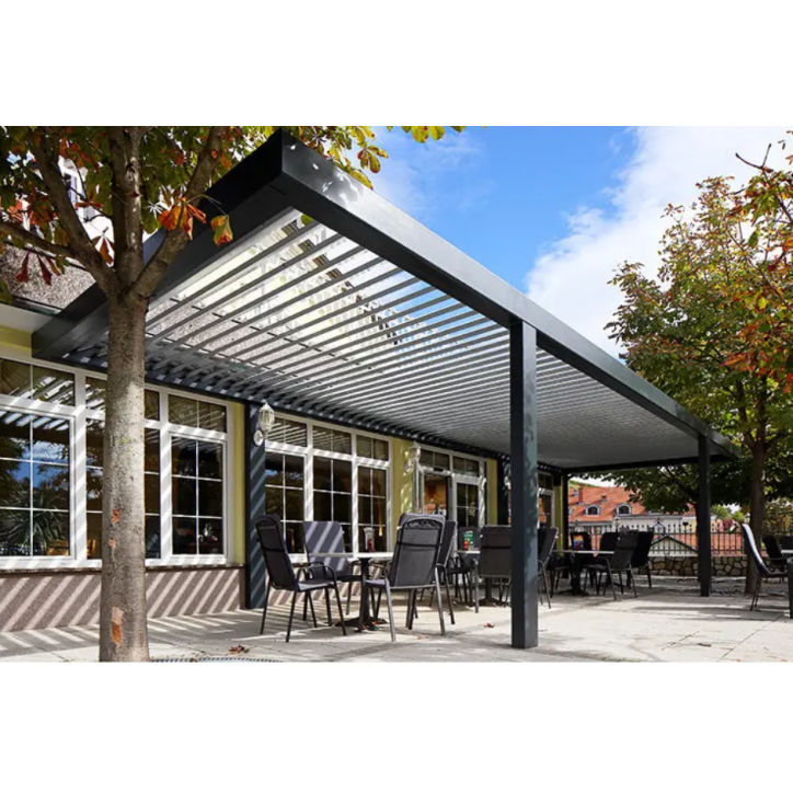 Pergola collection Hector 7x3m en aluminium premium