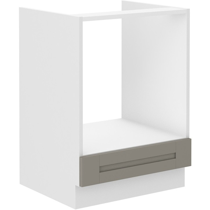 Set mobili da cucina LUNA 250 cm grigio e bianco