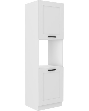 Conjunto muebles de cocina de esquina LUNA 285x170 cm blanco