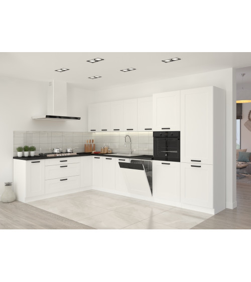 Ensemble Cuisine NINA PREMIUM LINE vert 300 cm