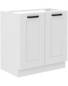 Cucina componibile ad angolo LUNA bianca 210 × 350 cm
