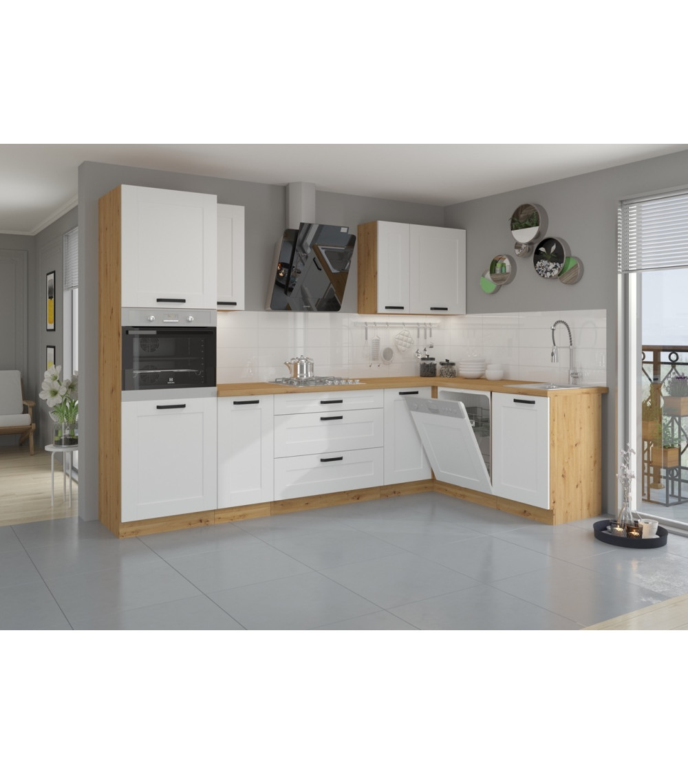 Ensemble Cuisine NINA PREMIUM LINE vert 300 cm