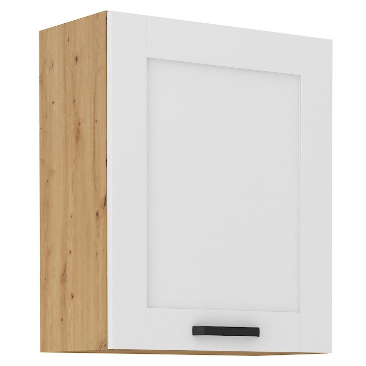 Móveis de cozinha de canto LUNA 210x350cm branco e carvalho Móveis de cozinha de canto LUNA 210x350cm branco e carvalho