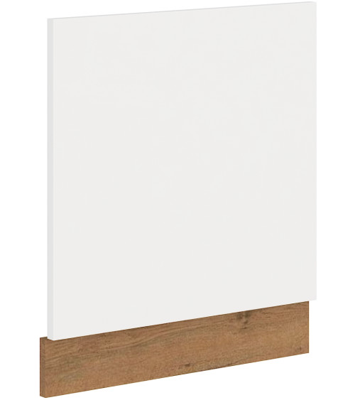 Conjunto muebles de cocina VIGO roble Lancelot/blanco brillante 240 cm