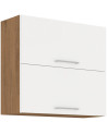 Ensemble cuisine VIGO Chêne lancelot/blanc brillant 240 cm