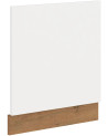 Conjunto muebles de cocina de esquina VIGO roble/blanco brillante 210x350 cm
