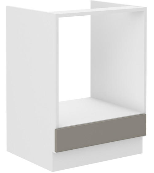 Ensemble cuisine STILO gris argile/blanc 250 cm