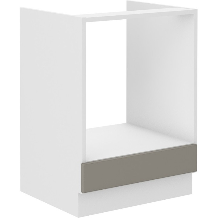 Conjunto móveis de cozinha STILO cinza e branco 250 cm
