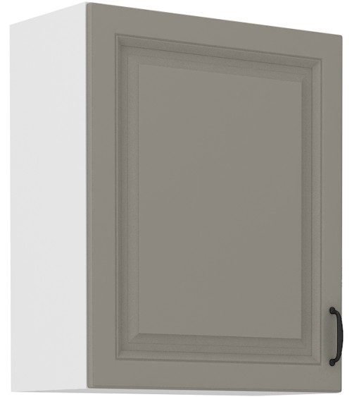 Conjunto muebles de cocina STILO gris arcilla/blanco 250 cm
