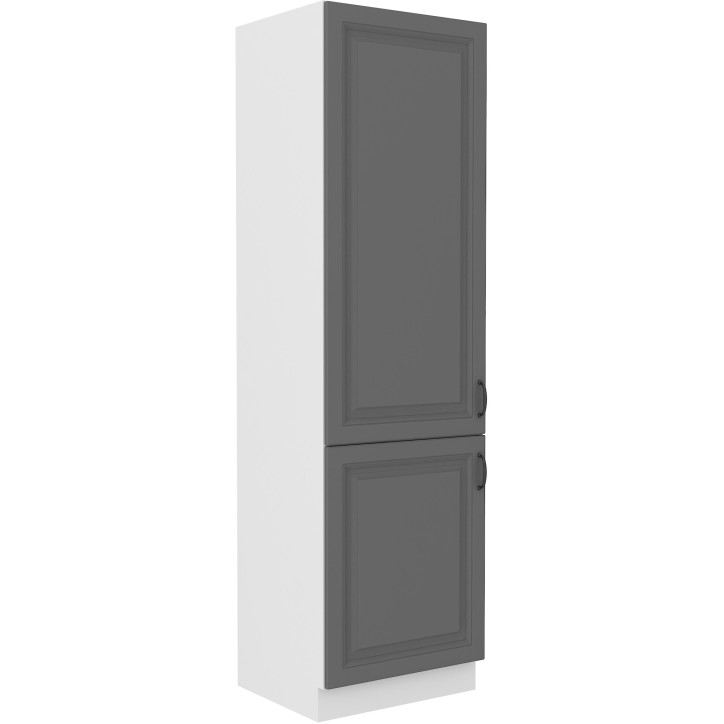 Conjunto muebles de cocina de esquina STILO gris polvo/blanco 470 cm