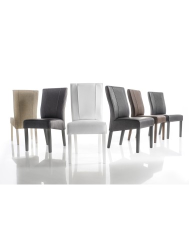 Chaise LUCIANA en plusieurs couleurs 65 x 99 x 46 cm