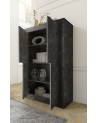 Argentier BASIC marbre gris anthracite 102x162 cm