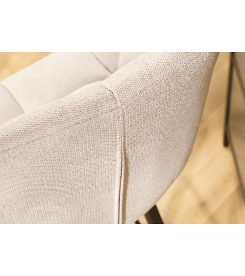 Chaise haute PAPILLON 106 cm - champagne beige