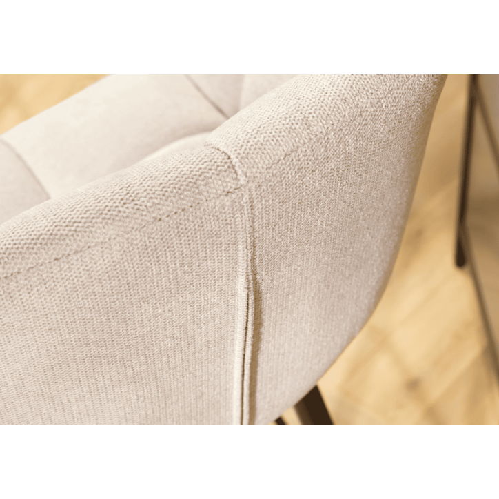 Chaise haute PAPILLON 106 cm - champagne beige