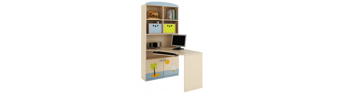 Kinderbureau en -stoel - Ontwerp kinderbureau en -stoel - Kinderkamer
