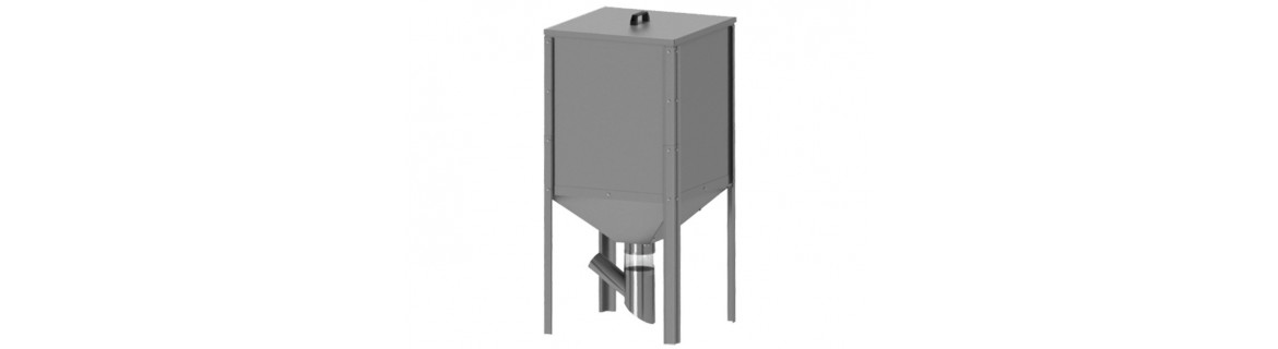 réservoir à pellet de 600 L