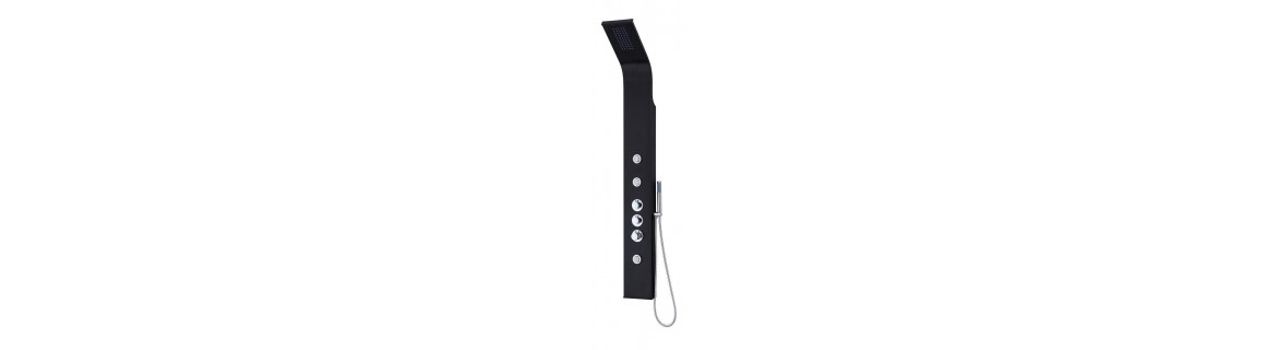 Coluna de duche de design: comprar uma coluna de duche de design
