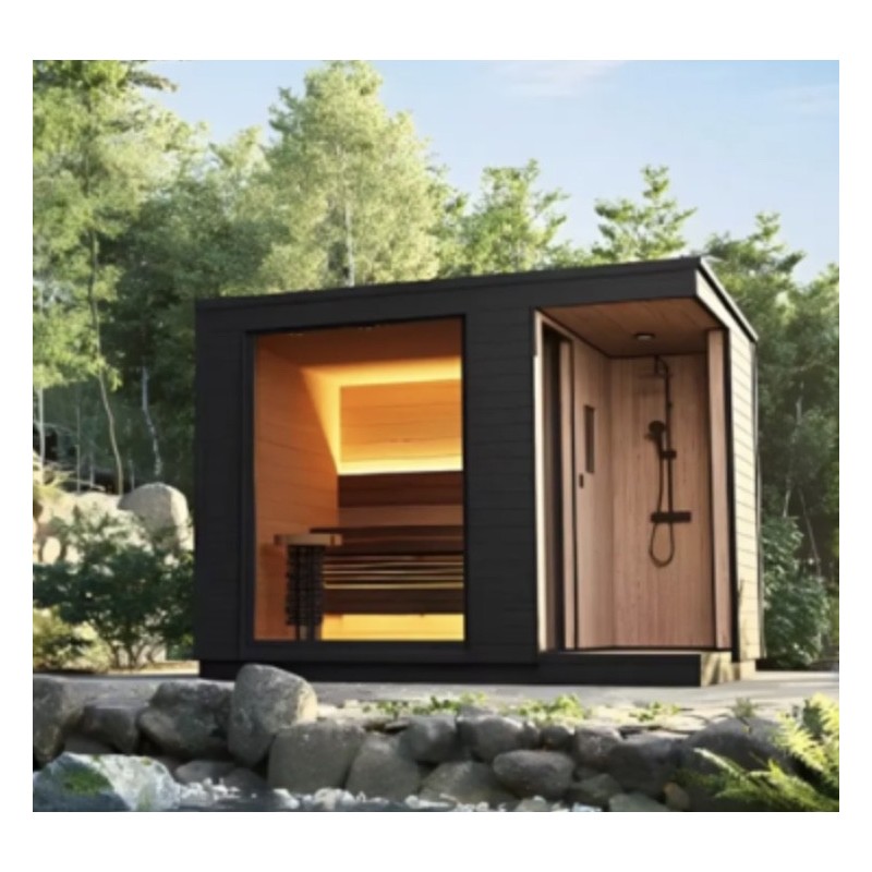 sauna extérieur