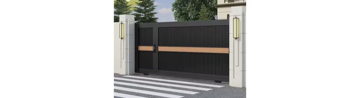 Portail coulissant en aluminium