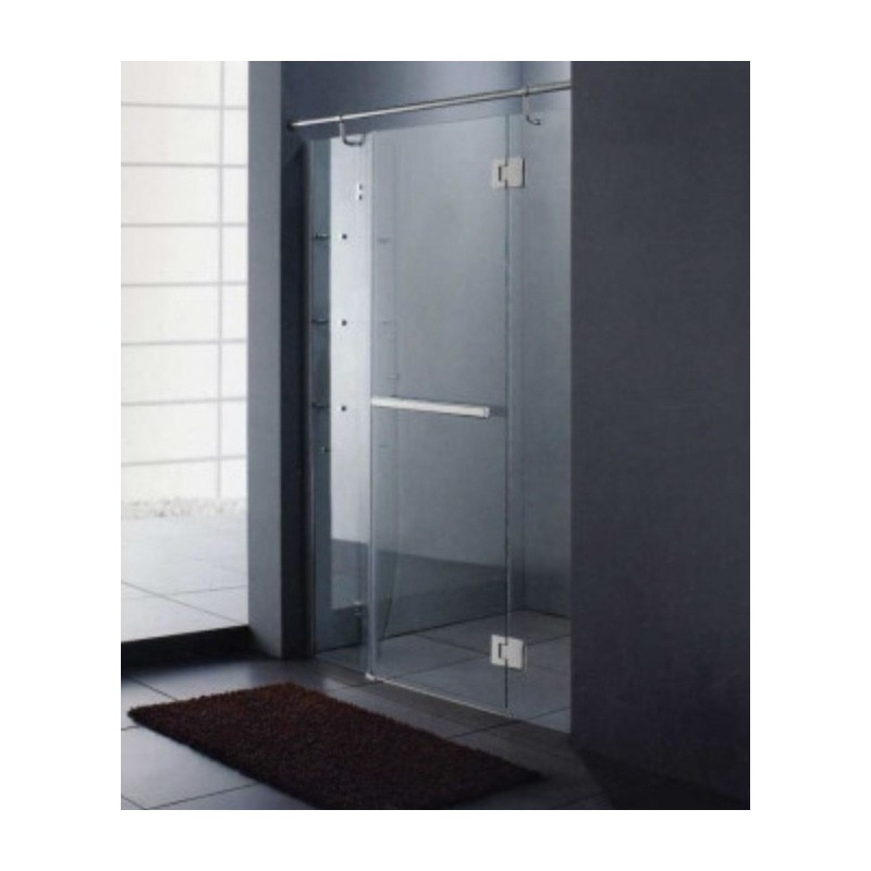 Parois de douche avec porte battante, Décoration salle de bain