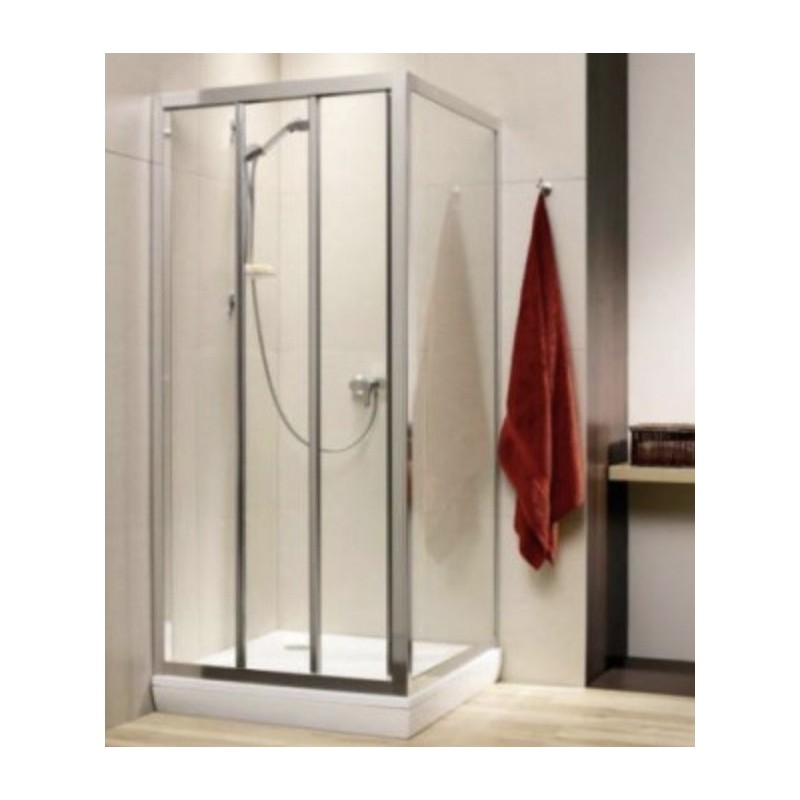 parois de douche d'angle