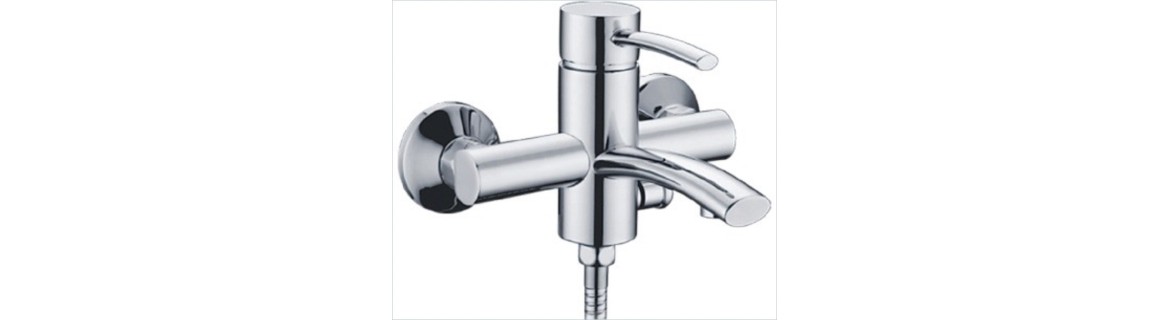 Mitigeur baignoire- décoratoin salle de bain